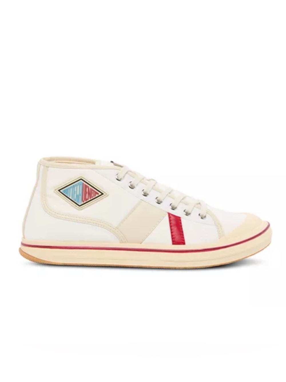 BOTTEGA VENETA CANVAS HIGH-TOP
